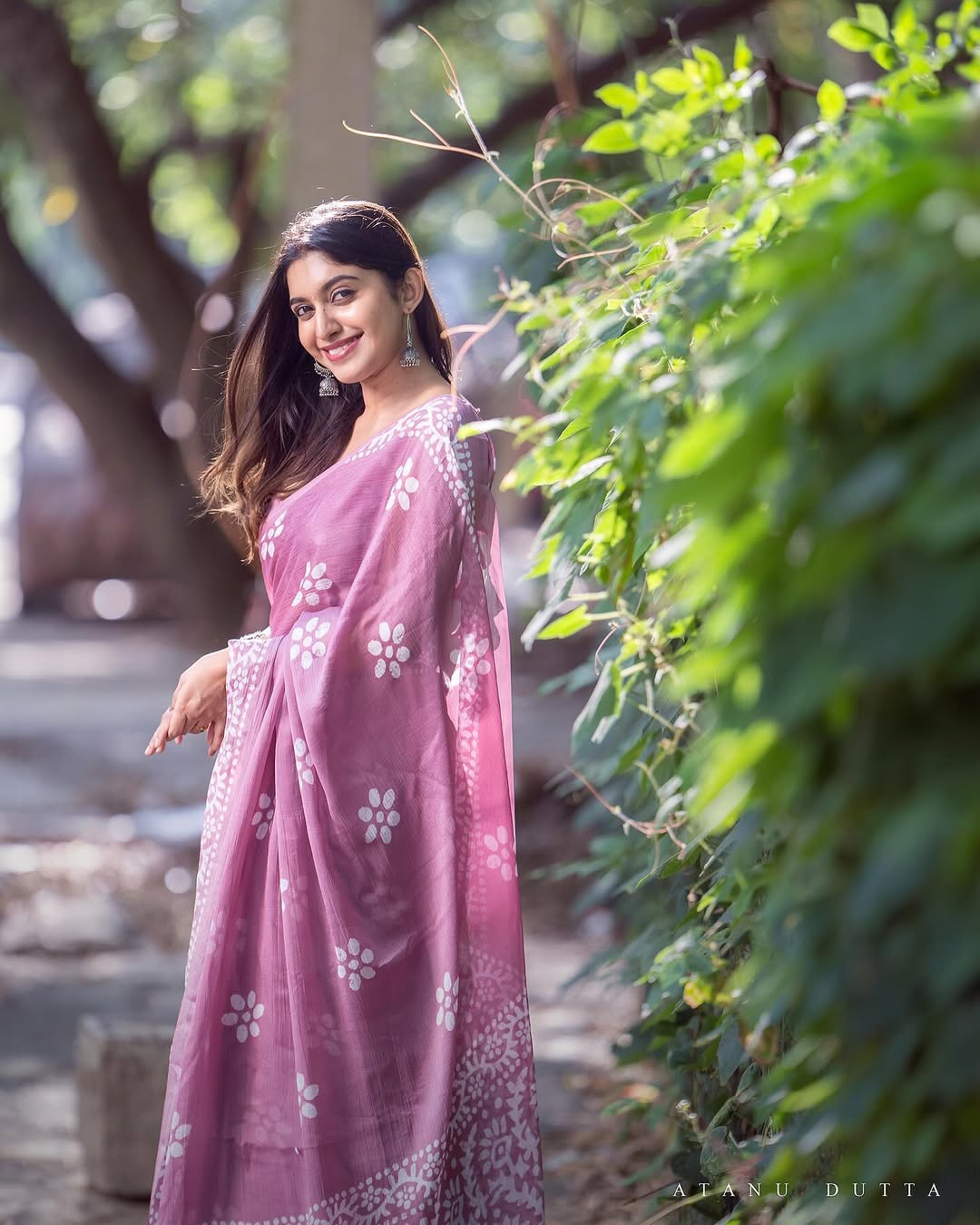 Best selling lavender saree