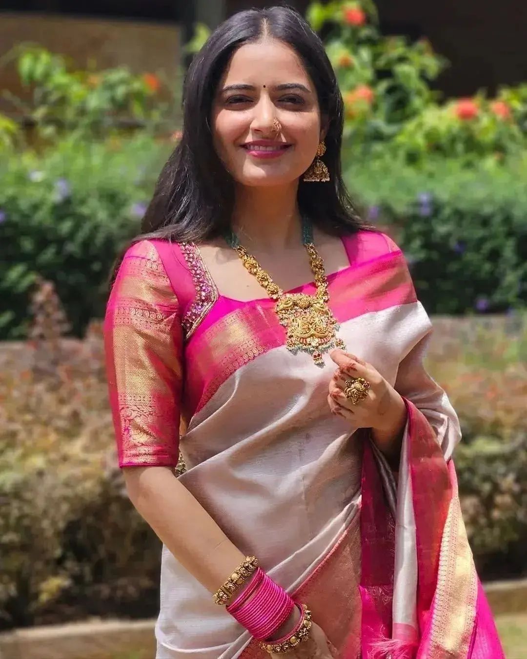 Ashika Celebrity saree