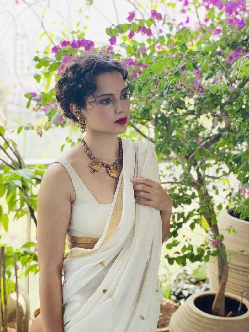 Kangana Ranaut onam saree