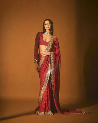 Ananta Pandey saree